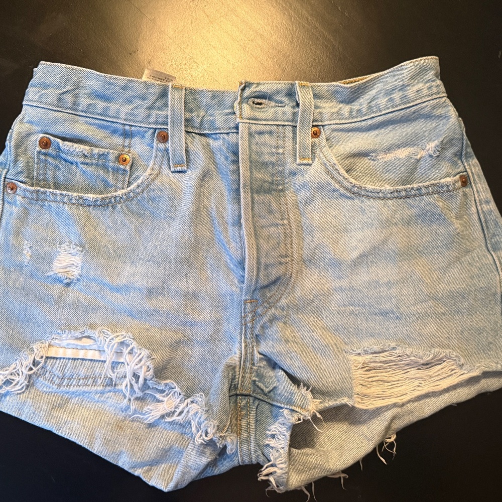 Levi Strauss & Co Light blue shorts